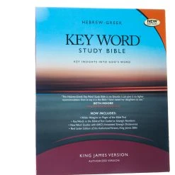 KJV Hebrew-Greek Key Word Study-Black Bonded Leather 8 KJV Hebrew-Greek Key Word Study-Black Bonded Leather -SHOPtheWORD store 206 0358 1