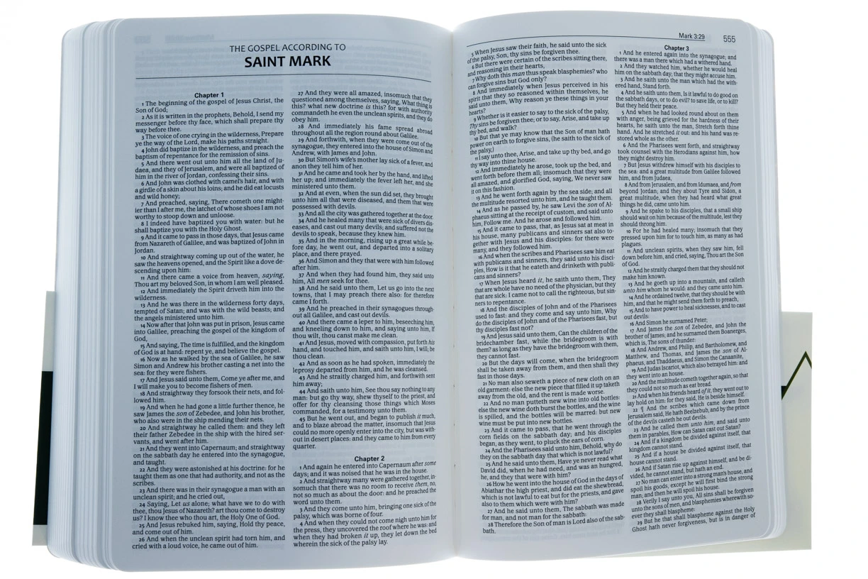 Audience: Boys, Men, Teen KJV Waterproof Bible-Camouflage –Tree Bark 5 Audience: Boys, Men, Teen KJV Waterproof Bible-Camouflage –Tree Bark - Image 3
