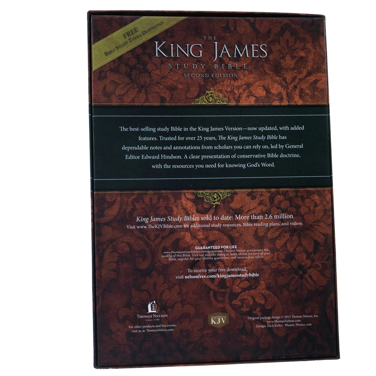 Thomas Nelson KJV Study Bible Second Edition-Black Bonded Leather Indexed 7 Thomas Nelson KJV Study Bible Second Edition-Black Bonded Leather Indexed - Image 5