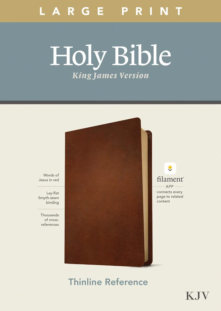 Tyndale House Publishing KJV Large Print Thinline Reference Bible, Filament Enabled Edition 3 Tyndale House Publishing KJV Large Print Thinline Reference Bible, Filament Enabled Edition