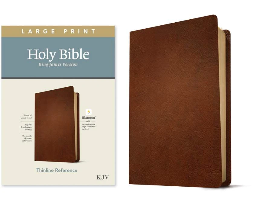 Tyndale House Publishing KJV Large Print Thinline Reference Bible, Filament Enabled Edition 5 Tyndale House Publishing KJV Large Print Thinline Reference Bible, Filament Enabled Edition - Image 3