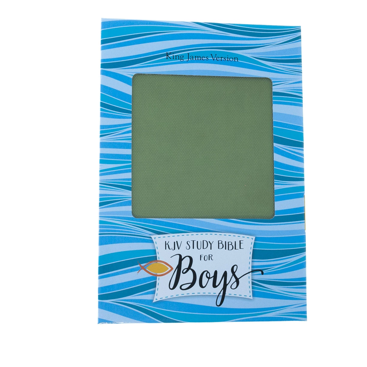 Audience: Boys KJV Study Bible For Boys-Olive/Brown LeatherTouch 4 Audience: Boys KJV Study Bible For Boys-Olive/Brown LeatherTouch - Image 2