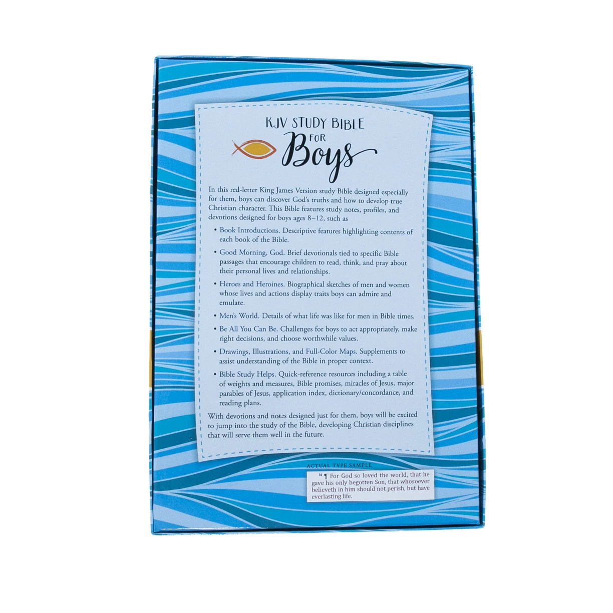 Audience: Boys KJV Study Bible For Boys-Olive/Brown LeatherTouch 7 Audience: Boys KJV Study Bible For Boys-Olive/Brown LeatherTouch - Image 5