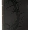 KJV Large Print Personal Size Reference Bible, Charcoal Leathertouch