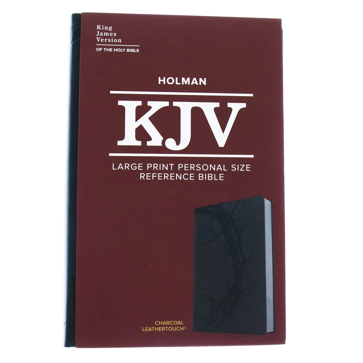 KJV Large Print Personal Size Reference Bible, Charcoal Leathertouch KJV Large Print Personal Size Reference Bible, Charcoal Leathertouch -SHOPtheWORD store 206 0432 1