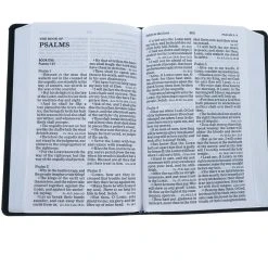 KJV Large Print Personal Size Reference Bible, Charcoal Leathertouch 5 KJV Large Print Personal Size Reference Bible, Charcoal Leathertouch -SHOPtheWORD store 206 0432 3