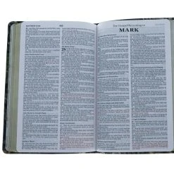 Thomas Nelson KJV, Mossy Oak UltraSlim Bible, Leathersoft, Brown -SHOPtheWORD store 206 0445 5 1