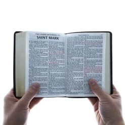 Christian Art Gifts KJV Compact Large Print Lux-Leather Dark Brown 12 Christian Art Gifts KJV Compact Large Print Lux-Leather Dark Brown -SHOPtheWORD store 206 0468 4