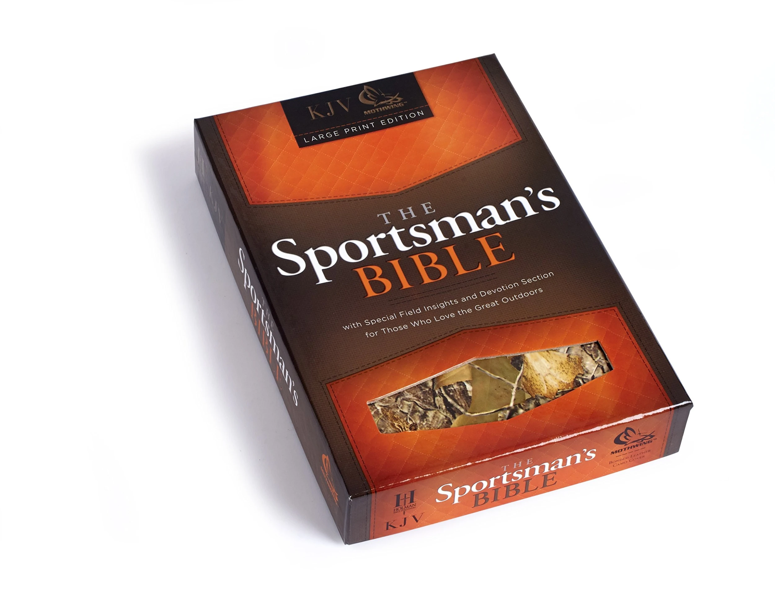 Holman Bible Publishers KJV The Sportsman’s Bible:Large Print Edition, Camo LeatherTouch 4 Holman Bible Publishers KJV The Sportsman’s Bible:Large Print Edition, Camo LeatherTouch - Image 2