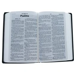 KJV Personal Size Giant Print Reference Bible Black Imitation Leather -SHOPtheWORD store 206 0566 4 1