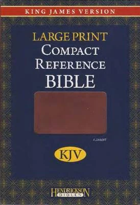 KJV Large Print Compact Reference Bible-Espresso Flexisoft 3 KJV Large Print Compact Reference Bible-Espresso Flexisoft