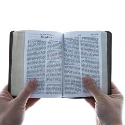 KJV Large Print Compact Reference Bible-Espresso Flexisoft 12 KJV Large Print Compact Reference Bible-Espresso Flexisoft -SHOPtheWORD store 206 0581 4