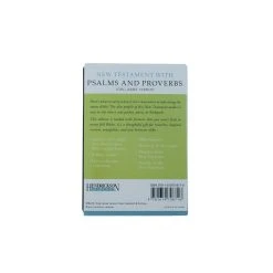 KJV New Testament With Psalms & Proverbs-Black Imitation Leather -SHOPtheWORD store 206 0622 5