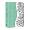 KJV Personal Reflections Bible-Turqouise/White DiCarta -SHOPtheWORD store 206 0657 0 1