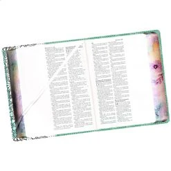 KJV Personal Reflections Bible-Turqouise/White DiCarta -SHOPtheWORD store 206 0657 1 1