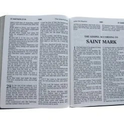 Audience: Men, Teen, Women KJV Large Print Bible-Blue Imitation Leather 12 Audience: Men, Teen, Women KJV Large Print Bible-Blue Imitation Leather -SHOPtheWORD store 206 0659 4