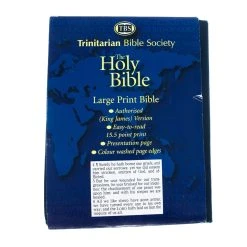 Audience: Men, Teen, Women KJV Large Print Bible-Blue Imitation Leather 13 Audience: Men, Teen, Women KJV Large Print Bible-Blue Imitation Leather -SHOPtheWORD store 206 0659 5
