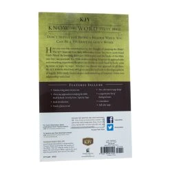 Thomas Nelson KJV, Know The Word Study Bible, Paperback, Red Letter Edition: -SHOPtheWORD store 206 0718 4