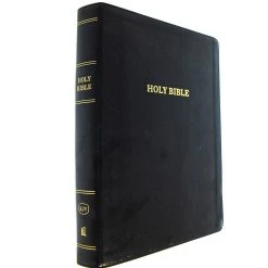 Thomas Nelson KJV Super Giant Print Reference Bible Black Deluxe Leathersoft -SHOPtheWORD store 206 0727 2