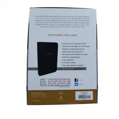 Thomas Nelson KJV Super Giant Print Reference Bible Black Deluxe Leathersoft -SHOPtheWORD store 206 0727 5