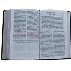 Thomas Nelson KJV, Reference Bible, Personal Size Giant Print, Black Bonded Leather -SHOPtheWORD store 206 0740 4