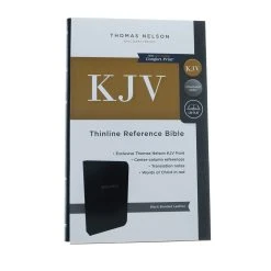 Thomas Nelson KJV Thinline Reference Bible, Bonded Leather, Black 8 Thomas Nelson KJV Thinline Reference Bible, Bonded Leather, Black -SHOPtheWORD store 206 0748 1 1
