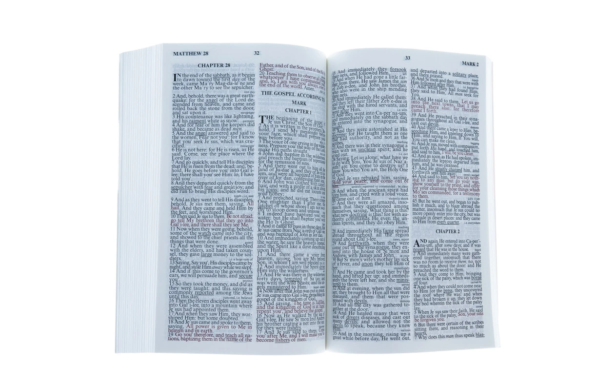 KJVer Thinline Personal Size Bible Paperback 5 KJVer Thinline Personal Size Bible Paperback - Image 3