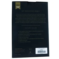 Thomas Nelson KJV Minister’s Bible Comfort Print-Brown Leathersoft -SHOPtheWORD store 206 0761 5