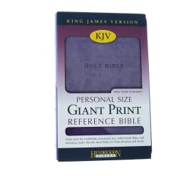 KJV Personal-Size Giant-Print Reference Bible, Lilac/Violet Flexisoft 8 KJV Personal-Size Giant-Print Reference Bible, Lilac/Violet Flexisoft -SHOPtheWORD store 206 0771 1 1
