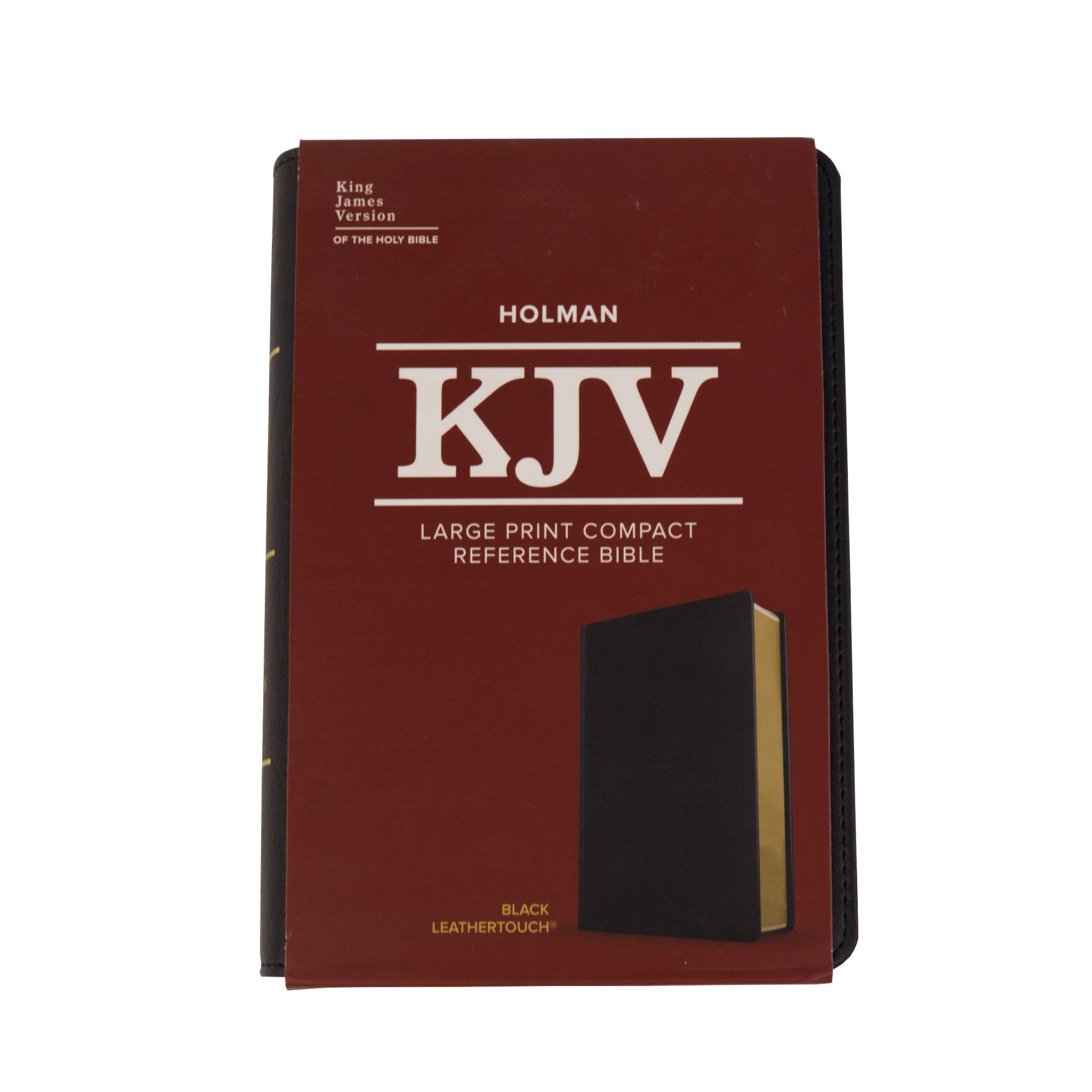 Holman Bible Publishers KJV Large Print Compact Reference Bible, Black Leathertouch 4 Holman Bible Publishers KJV Large Print Compact Reference Bible, Black Leathertouch - Image 2