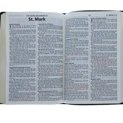 KJV Large Print Thinline Reference Black Leather -SHOPtheWORD store 206 0796 4