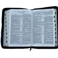 KJV Classic Reference Bible Calfskin Zipper Thumb Index -SHOPtheWORD store 206 0799 4