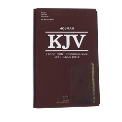 Holman Bible Publishers KJV Large Print Personal Size Reference Bible, Brown Leathertouch Indexed 8 Holman Bible Publishers KJV Large Print Personal Size Reference Bible, Brown Leathertouch Indexed -SHOPtheWORD store 206 0824 1 1