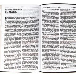 Holman Bible Publishers KJV Large Print Personal Size Reference Bible, Black Leathertouch Indexed 4 Holman Bible Publishers KJV Large Print Personal Size Reference Bible, Black Leathertouch Indexed -SHOPtheWORD store 206 0826 2