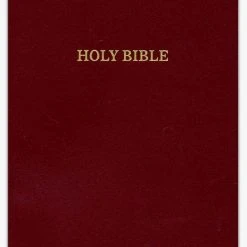 Thomas Nelson KJV, Thinline Reference Bible, Leather-Look, Burgundy, Red Letter Edition