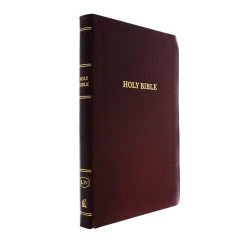 Thomas Nelson KJV, Thinline Reference Bible, Leather-Look, Burgundy, Red Letter Edition -SHOPtheWORD store 206 0829 2