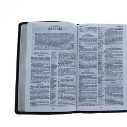 Thomas Nelson KJV, Thinline Reference Bible, Leather-Look, Burgundy, Red Letter Edition -SHOPtheWORD store 206 0829 3