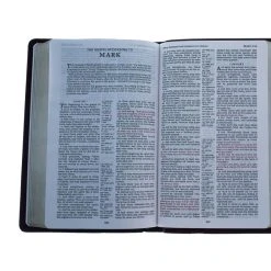 Thomas Nelson KJV, Thinline Reference Bible, Leather-Look, Burgundy, Red Letter Edition -SHOPtheWORD store 206 0829 4