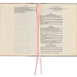 Christian Art Gifts KJV Notetaking Bible Twotone Pink/Brown Floral Faux Leathe -SHOPtheWORD store 206 0841 5