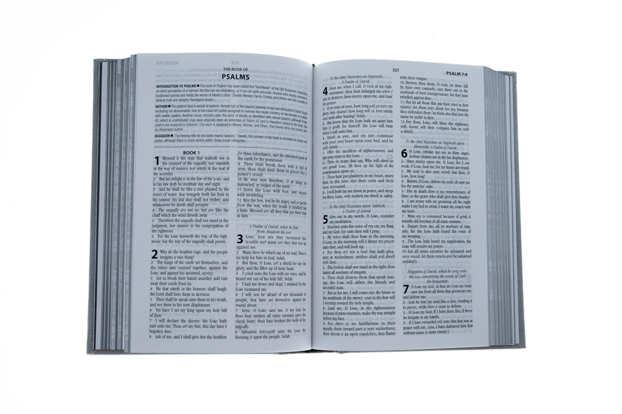 Barbour Publishing The KJV Prayer Map Bible -Gray Weave 6 Barbour Publishing The KJV Prayer Map Bible -Gray Weave - Image 4