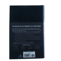 The God Keeps His Promises KJV Study Bible [Slate Leaf] -SHOPtheWORD store 206 0845 4 1