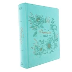 KJV Teal Faux Leather Hardcover My Promise Bible -SHOPtheWORD store 206 0847 2