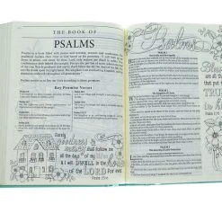 KJV Teal Faux Leather Hardcover My Promise Bible -SHOPtheWORD store 206 0847 3