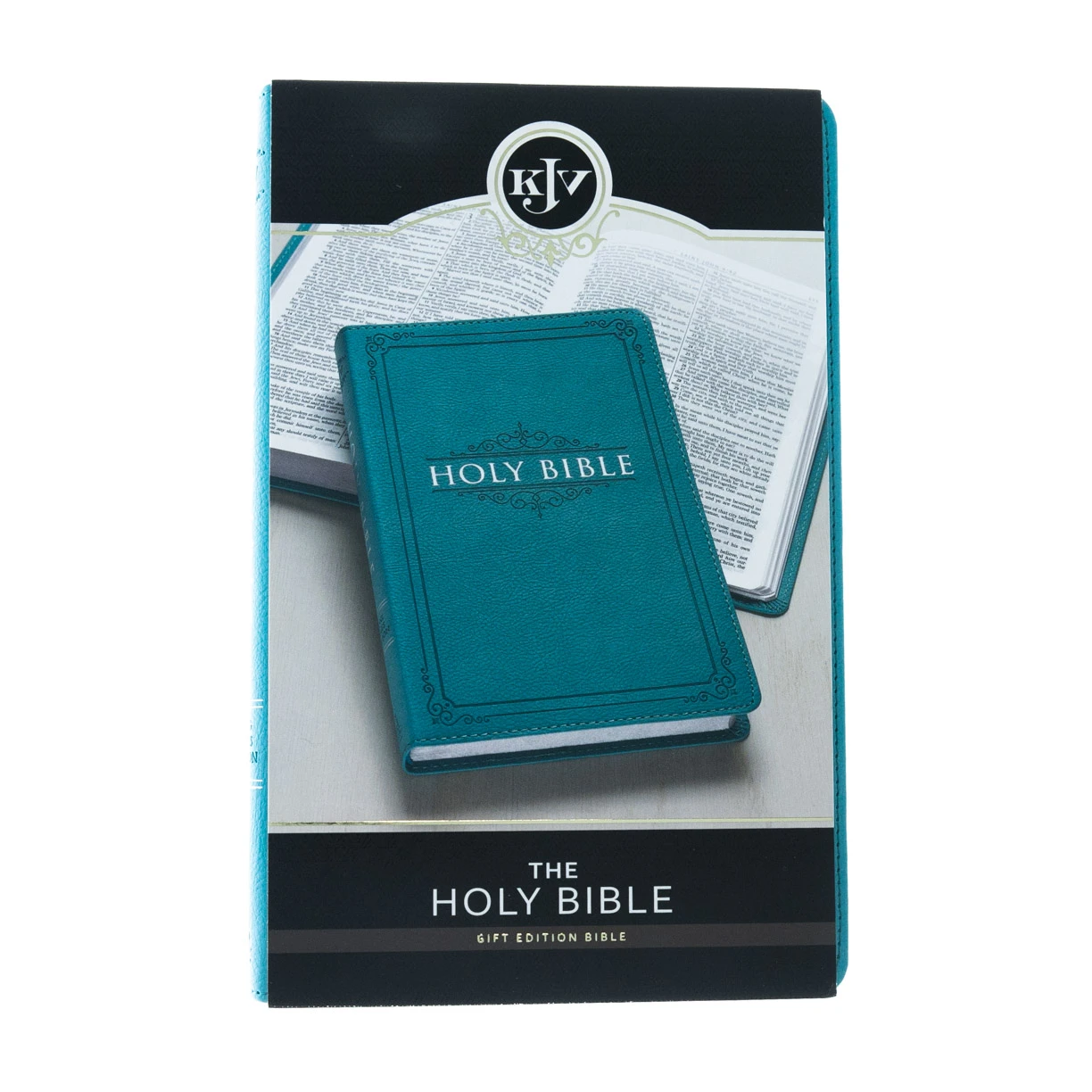 KJV Gift & Award Lux-Leather Turquoise 5 KJV Gift & Award Lux-Leather Turquoise - Image 3