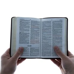 Holman Bible Publishers KJV Compact Ultrathin Bible-Brown LeatherTouch -SHOPtheWORD store 206 0853 4