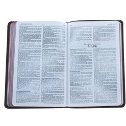 Audience: Men KJV Bible The Go-Anywhere For Young Men [Woodgrain Chestnut] -SHOPtheWORD store 206 0862 4