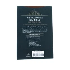 Audience: Men KJV Bible The Go-Anywhere For Young Men [Woodgrain Chestnut] -SHOPtheWORD store 206 0862 5