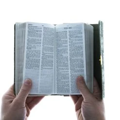 KJV Compact Bible Olive Petals -SHOPtheWORD store 206 0865 2