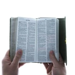 KJV Compact Bible Olive Petals -SHOPtheWORD store 206 0865 3