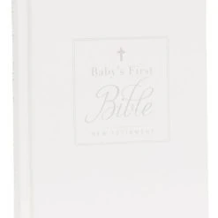 Thomas Nelson KJV Baby’s First New Testament, Hardcover, White